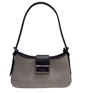 Kate Spade Reagan Shoulder Bag, Blazer Blue Navy leather and Canvas. Like New.